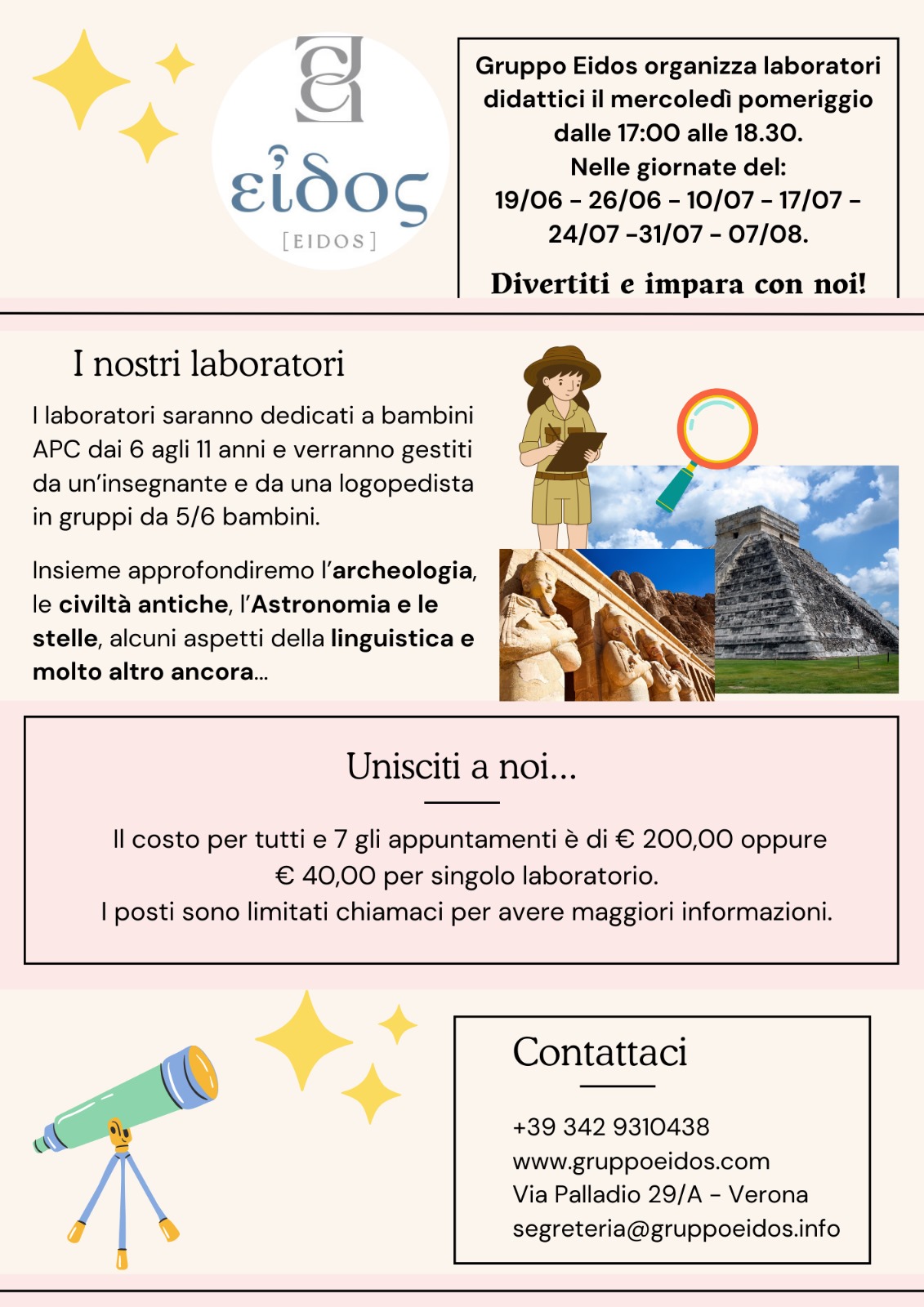 Laboratori estivi