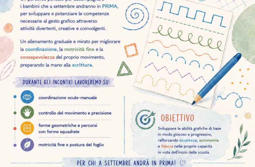 Educazione al gesto grafico
